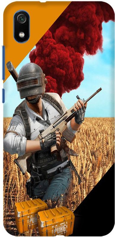 PNBEE Back Cover for Xiaomi Redmi 7A- PubG Print Mobile Case Cover  (Multicolor, Hard Case, Pack of: 1)