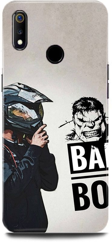 MP ARIES MOBILE COVER Back Cover for realme 3, RMX1825, Bad Boy Boy black boy hunter boy  (Multicolor, Hard Case, Pack of: 1)