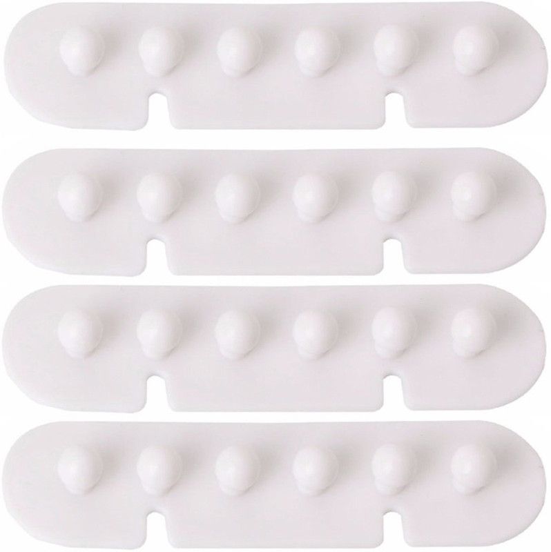 SYGA Cable Plug Holder_White Cable Protector  (White)
