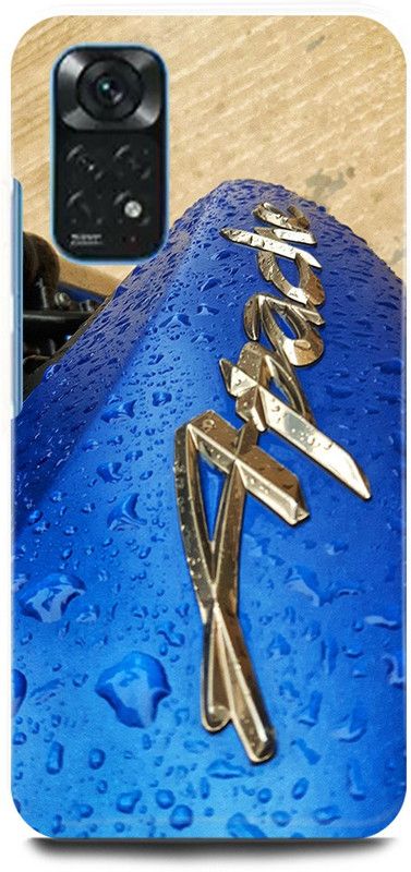 play fast Back Cover for Redmi Note 11S TVS, APACHE, RTR, BIKE  (Blue, Hard Case, Pack of: 1)