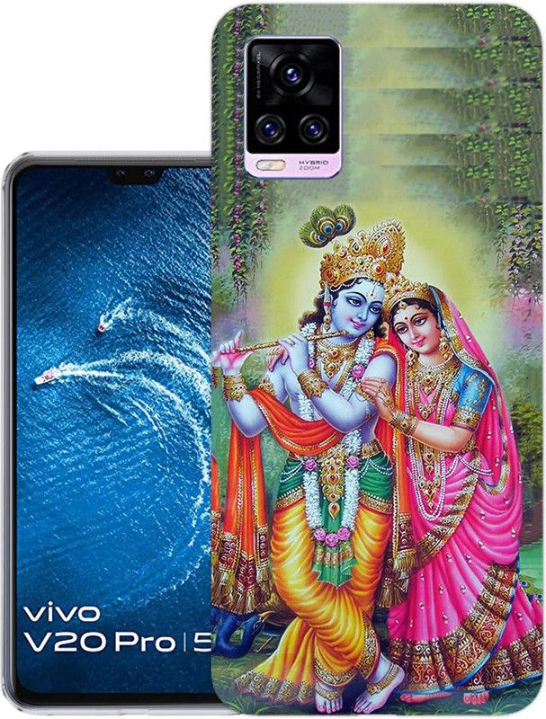 kridha Back Cover for Vivo V20 back cover | Vivo V2025 back cover | Vivo V20 / Vivo V2025 | Design_104  (Multicolor, Flexible, Silicon, Pack of: 1)