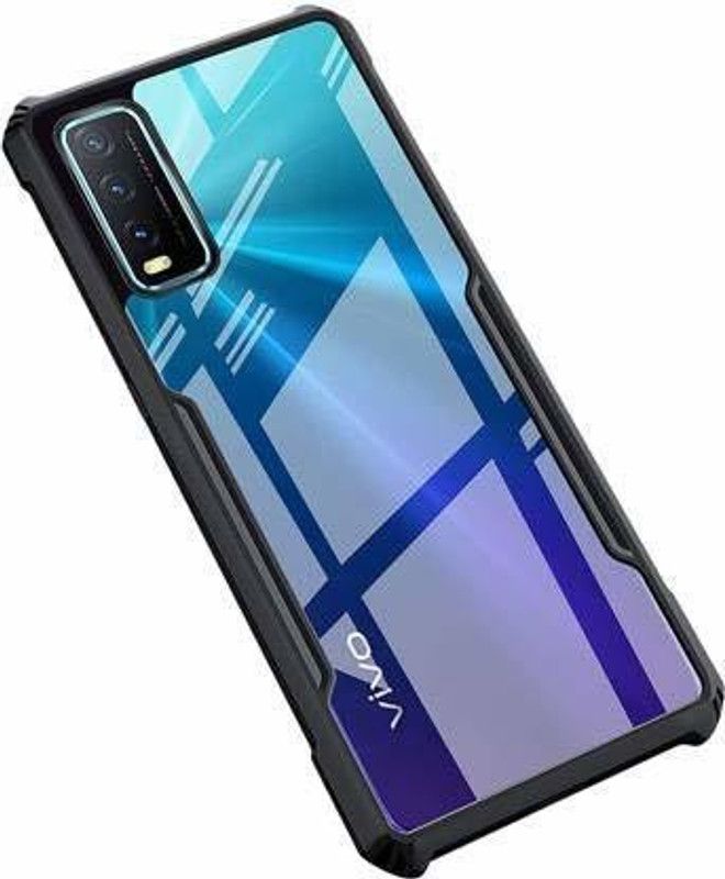 KING COVERS Back Cover for Vivo Y20G| Shockproof Crystal Clear | 360 Degree Protection | Transparent Case Cover  (Transparent, Grip Case, Pack of: 1)