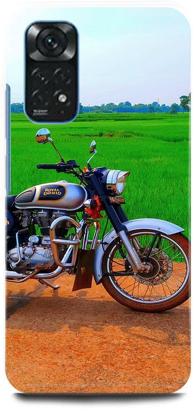 play fast Back Cover for POCO M4 Pro ROYAL, ENFIELD, BULLET, BIKE, LOVER, RACER  (Green, Hard Case, Pack of: 1)