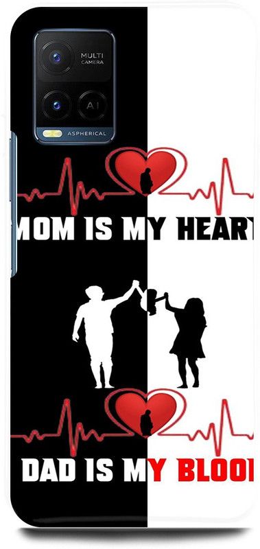 play fast Back Cover for Vivo Y33s, V2109 MOM, DAD, MOTHER, FATHER, MAA, PAA, LOVE  (Multicolor, Hard Case, Pack of: 1)