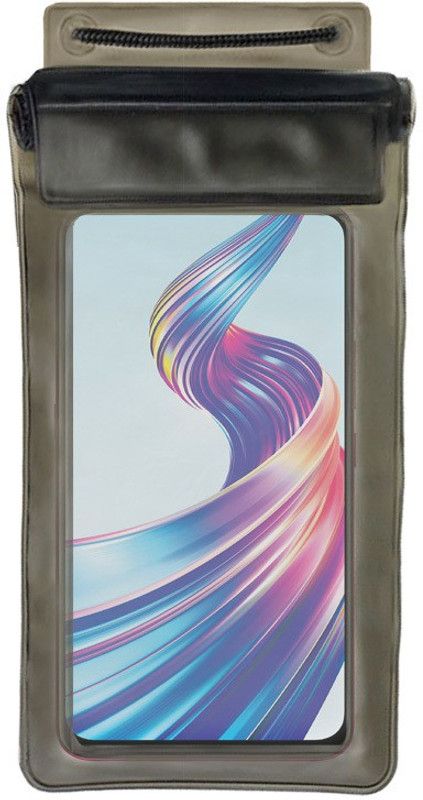 acd Pouch for Vivo V15  (Black, Waterproof, Silicon)