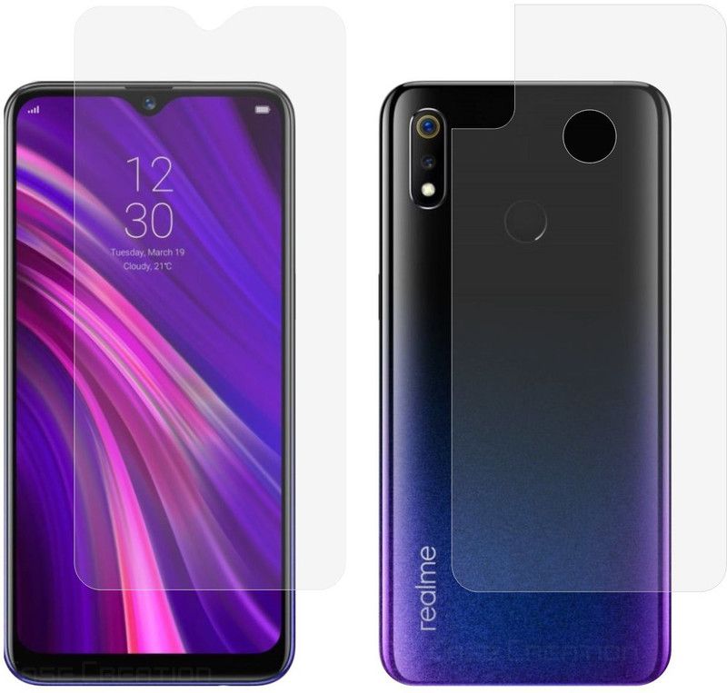 CASE CREATION Nano Glass for Oppo F9, OPPO F9 Pro, Realme 2 Pro, Realme U1, Realme 3 Pro  (Pack of 2)