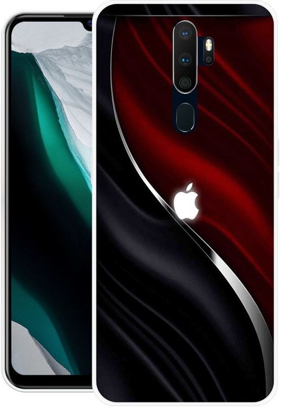 Ghanta Walaj Back Cover for Oppo A9 2020, Oppo A5 2020  (Red, Flexible, Silicon, Pack of: 1)