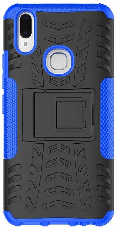 S-Hardline Back Cover for Vivo V9  (Blue, Shock Proof, Pack of: 1)