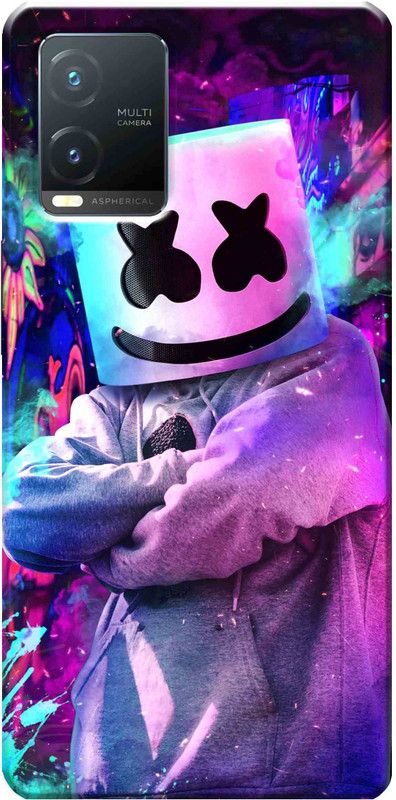YornoSis Back Cover for Vivo T1X 4G 2633  (Multicolor, Dual Protection, Silicon, Pack of: 1)