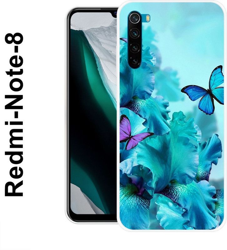 redfly Back Cover for Redmi Note 8  (Multicolor, Grip Case, Silicon)