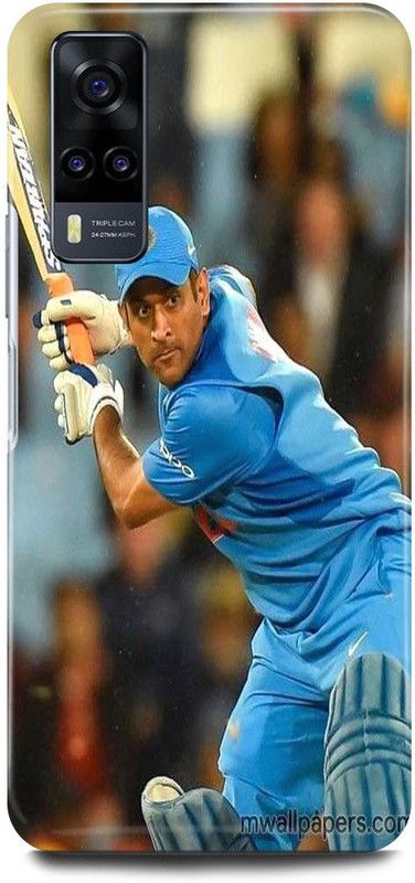 Ignite Back Cover for vivo Y21T, MSDHONI 7 MAHENDRASINGHDHONI INDIA CRICKETPLAYER  (Blue, Hard Case, Pack of: 1)