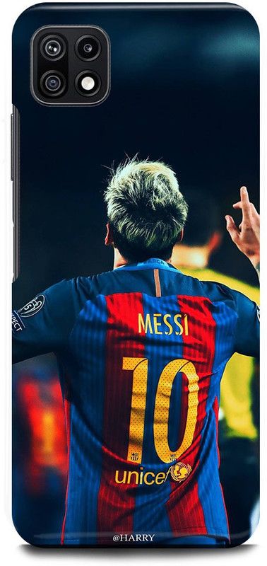 FUGGA Back Cover for SAMSUNG Galaxy F42 5G, MESSI, LIONEL, MESSI, 10, JERSEY, KING, OF, FOOTLBALL  (Blue, Hard Case, Pack of: 1)