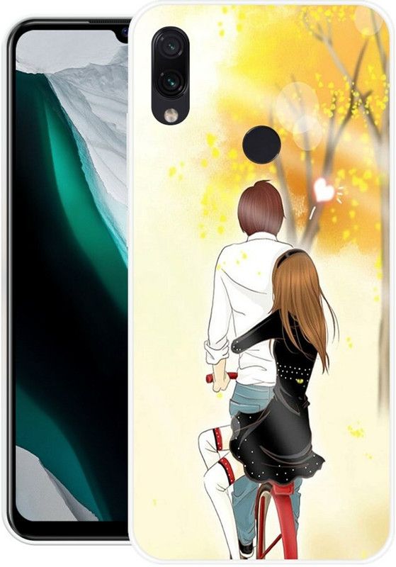 SIMAWAT Back Cover for Mi Redmi Note 7, Mi Redmi Note 7s, Mi Redmi Note 7 Pro  (Multicolor, Grip Case, Silicon, Pack of: 1)