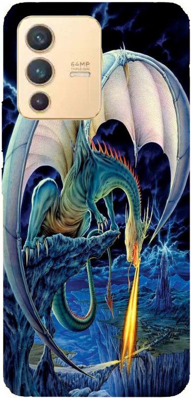 Koolbug Back Cover for Vivo V23 5G  (Multicolor, Grip Case, Silicon, Pack of: 1)