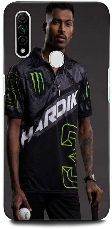 ORBIQE Back Cover for OPPO A31 CPH2015 HARDIK PANDYA, INDIA, CRICKET, PLAYER, SPORTS, CAPTAIN  (Multicolor, Hard Case, Pack of: 1)