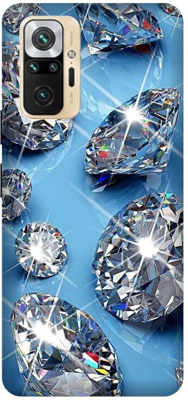 GRAFIQE Back Cover for REDMI Note 10 Pro M2101K6P DIAMOND, STONE, CRYSTAL  (Multicolor, Shock Proof, Pack of: 1)