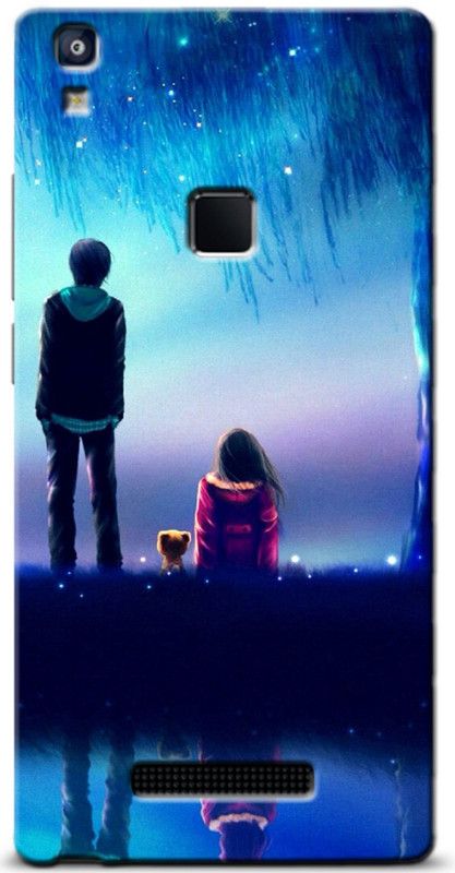 Allit Back Cover for Lava Z80  (Multicolor, Dual Protection, Silicon, Pack of: 1)