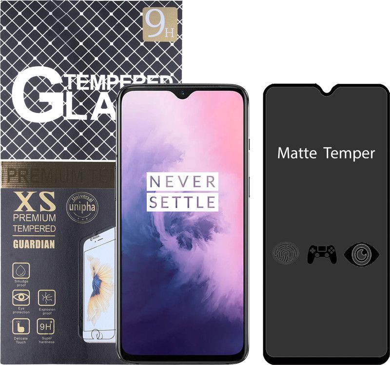 ambera Tempered Glass Guard for OnePlus 7  (Pack of 1)