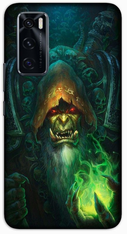 CROKIAN Back Cover for ViVO V20 SE angry Design Back Cover  (Multicolor, Hard Case)