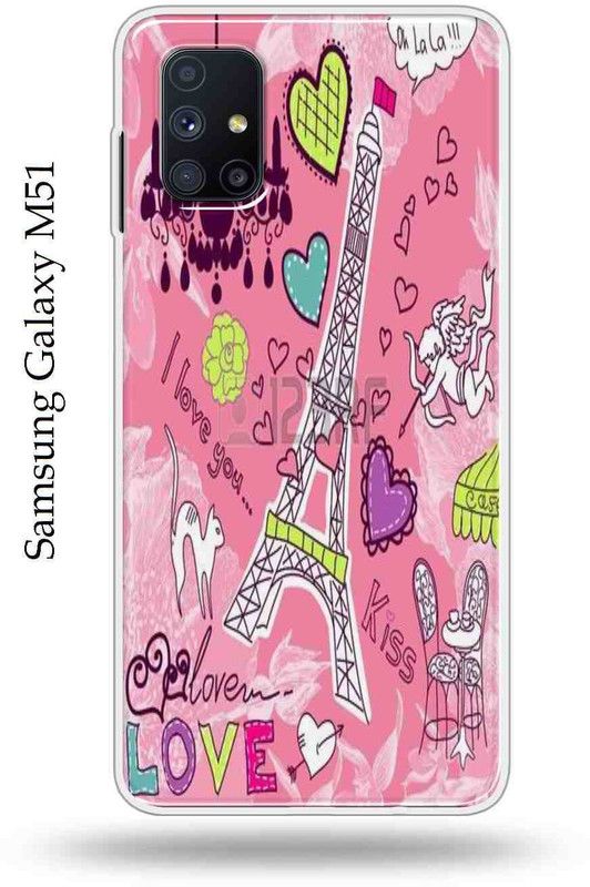 Mystry Box Back Cover for Samsung Samsung Galaxy M51  (Multicolor, Shock Proof, Silicon)