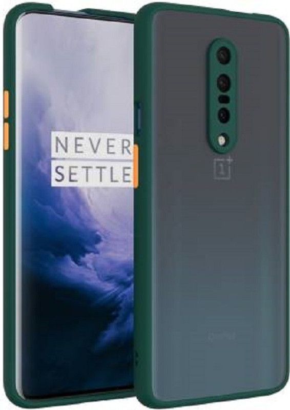 Zelfo Back Cover for OnePlus 7 PRO  (Green, Silicon, Pack of: 1)
