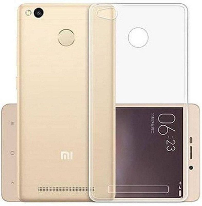 7Rocks Back Cover for MI Note 3S  (Transparent, Waterproof, Pack of: 1)