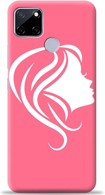 Loffar Back Cover for Realme C12  (Pink, Shock Proof, Pack of: 1)