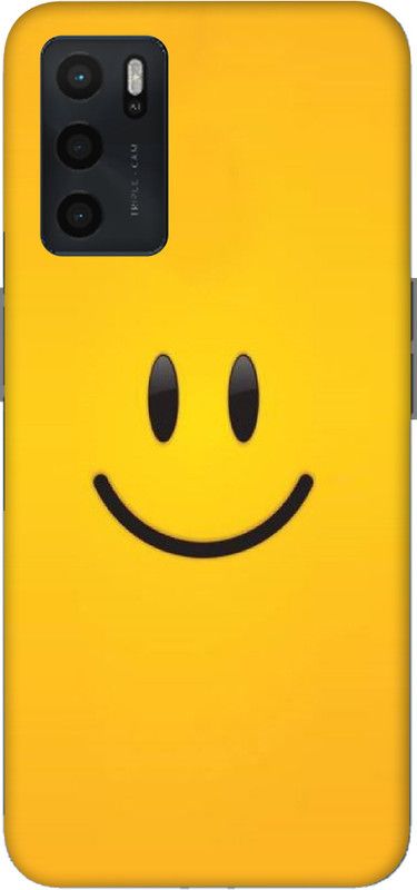 Ekish Back Cover for OPPO A16  (Yellow, Hard Case, Pack of: 1)
