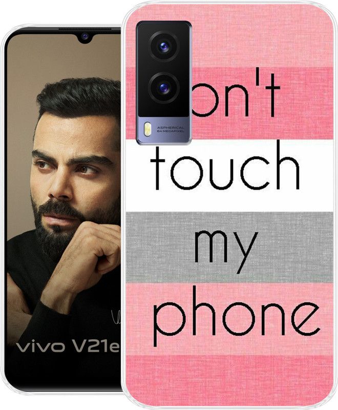 Tokito Back Cover for Vivo V21e, Vivo V21e Back Cover  (Multicolor, Grip Case, Silicon, Pack of: 1)