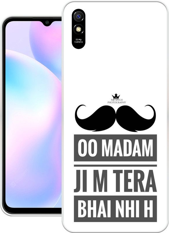 Print maker Back Cover for Mi Redmi 9A Back Cover  (Multicolor, Grip Case, Silicon, Pack of: 1)