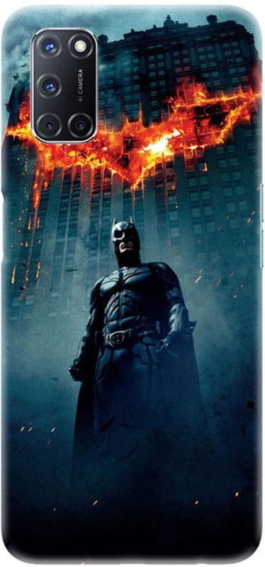 PNBEE Back Cover for Oppo A72, CPH2067 - Batman Print  (Multicolor, Hard Case, Pack of: 1)