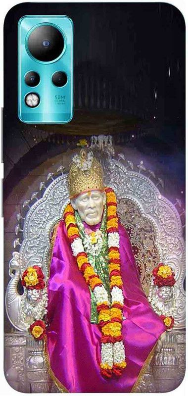 NDCOM Back Cover for Infinix Note 11 Sai Baba God Printed  (Multicolor, Hard Case, Pack of: 1)