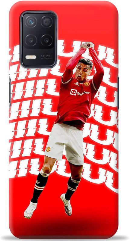 Loffar Back Cover for Realme 9 5G  (Red, Shock Proof, Pack of: 1)