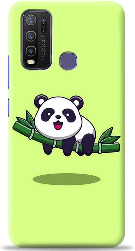 Crafter Back Cover for Vivo Y30  (Green, Shock Proof, Pack of: 1)