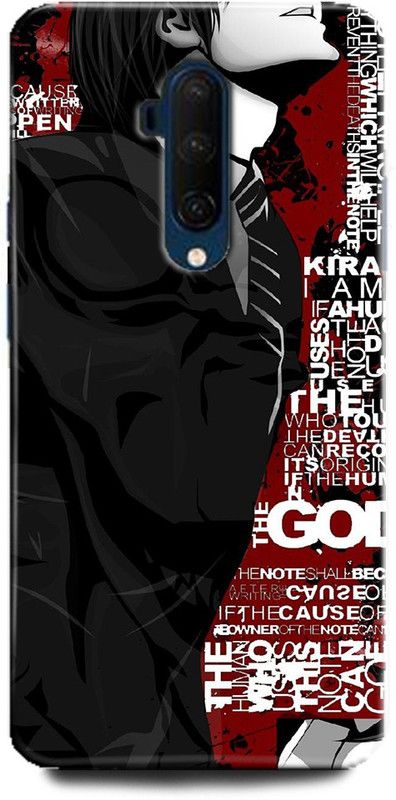 INDICRAFT Back Cover for OnePlus 7T Pro DEATH NOTE, COMIC, DEATH STAR, ANIME  (Multicolor, Hard Case, Pack of: 1)