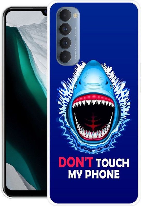 PINKZAP Back Cover for Oppo Reno 4 Pro  (Multicolor, Grip Case, Silicon, Pack of: 1)
