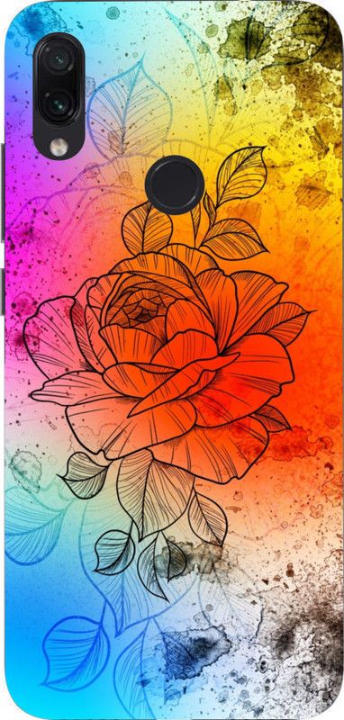 LIKELOOK Back Cover for Mi Redmi Note 7, Note 7s ( Rose, Flower, Nature )  (Multicolor, Shock Proof, Pack of: 1)