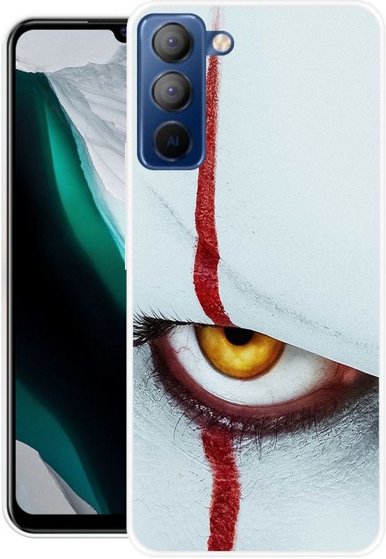 BAGRA Back Cover for Tecno Pop 5 Pro  (White, Grip Case, Silicon)
