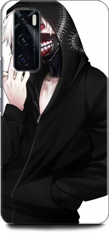 Afterglow Back Cover for Vivo V20 SE TOKYO GHOUL, KENEKI, ANIME, GHOUL, SUPERPOWER, HEROS, SKULL, DARK  (Multicolor, Shock Proof, Pack of: 1)