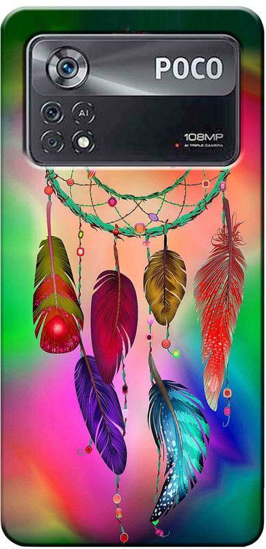 Auqueno Back Cover for Poco X4 Pro 5G 2813  (Multicolor, Dual Protection, Silicon, Pack of: 1)