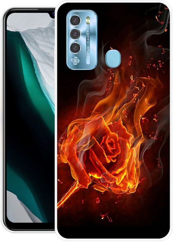 Vaultcase Back Cover for Itel Vision 2  (Multicolor, Dual Protection, Silicon, Pack of: 1)