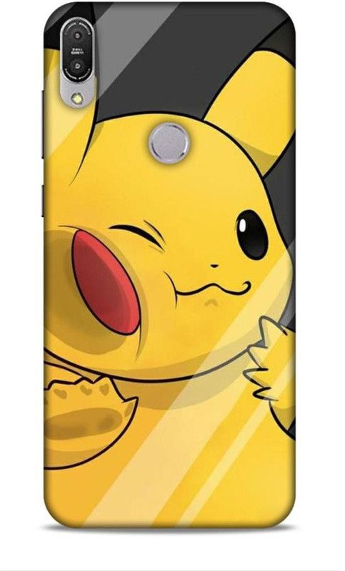 MAPPLE Back Cover for Asus Zenfone Max Pro M1 (Pikachu /Cartoon / Pokemon)  (Multicolor, Hard Case, Pack of: 1)