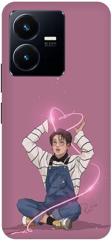 URCHIN Back Cover for Vivo Y22 Jungkook-BTS-Jungkook-Jungkook-Cover-BTS-453354  (Multicolor, Shock Proof, Pack of: 1)
