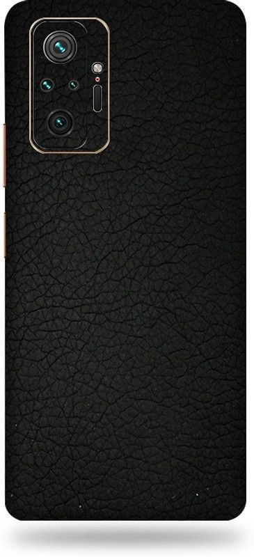 Mclaxa mi note 10 pro max, mi-note-10-pro max Mobile Skin  (Black Leather With Super matte finish)