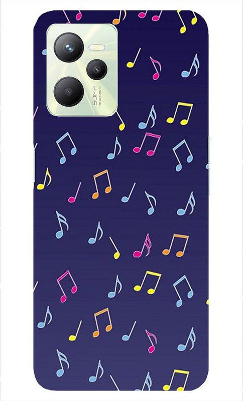 KIZIN Back Cover for Realme C35  (Blue)