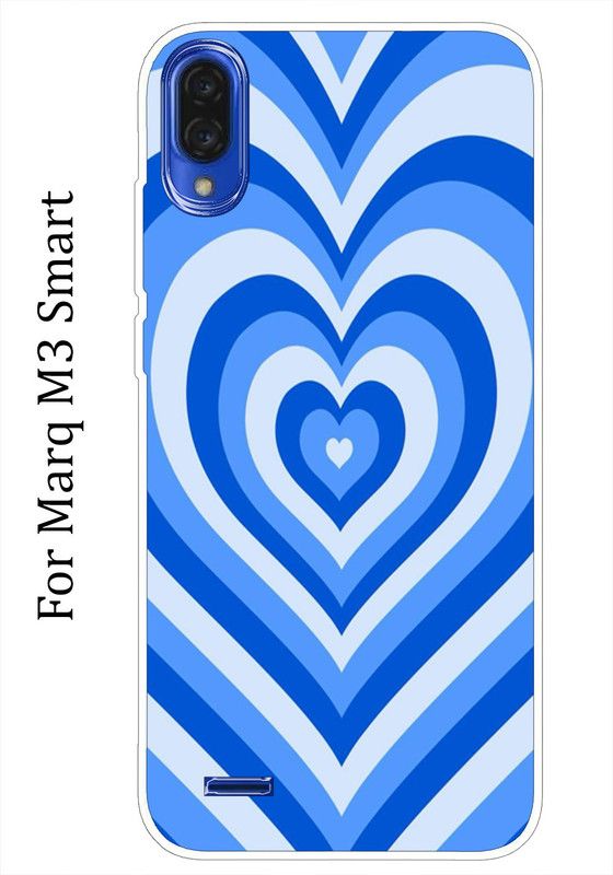 SillyStore Back Cover for MarQ M3 Smart  (Multicolor, Grip Case, Silicon, Pack of: 1)
