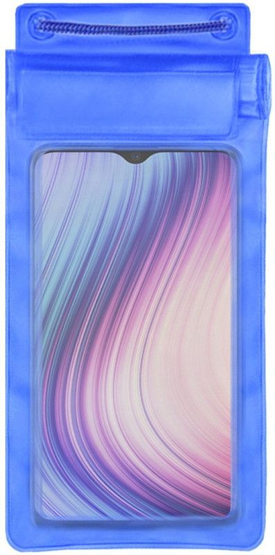 ACM Pouch for Vivo Y5S  (Blue, Waterproof, Silicon, Pack of: 1)