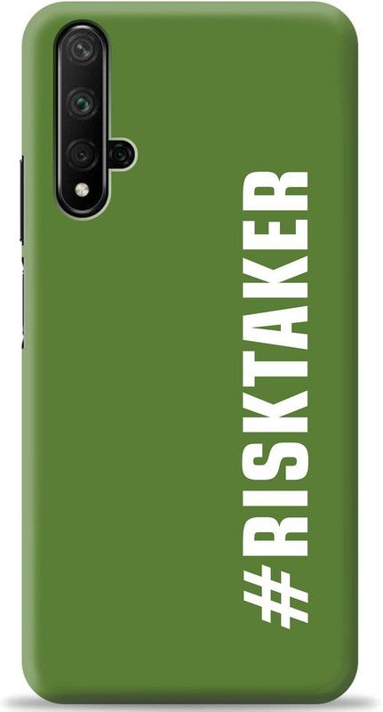 Swagr Back Cover for Honor 20  (Green, Shock Proof, Pack of: 1)