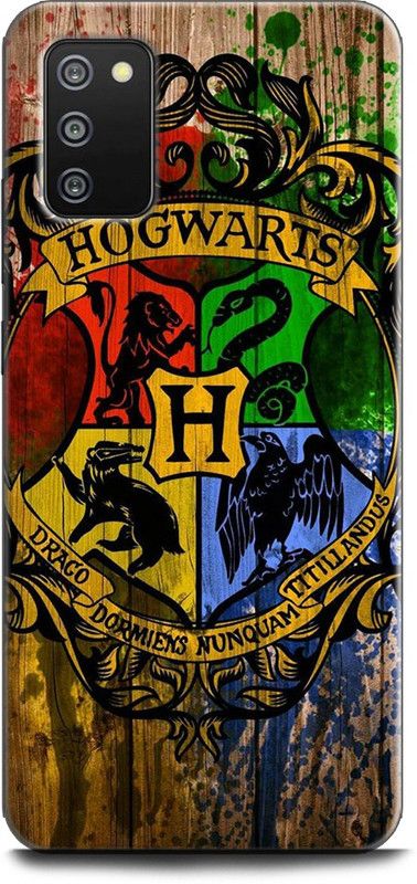 Afterglow Back Cover for SAMSUNG Galaxy F02s HARRY POTTER, HOGWARTS, HARRY POTTER LOGO  (Multicolor, Shock Proof, Pack of: 1)