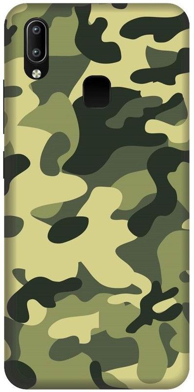 URCHIN Back Cover for Vivo Y93 Cameflage, Indian Flag, national, flag, indian army, india, India  (Multicolor, Shock Proof, Pack of: 1)
